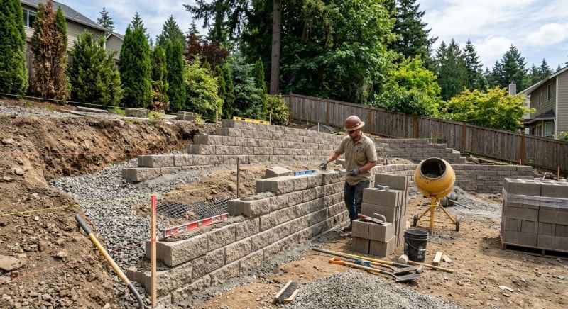 Hardscape Wall Construction in Citrus County, FL