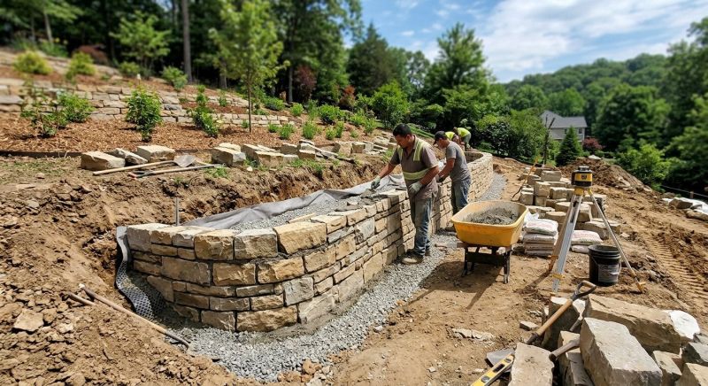 Landscape Wall Construction in Volusia County, FL