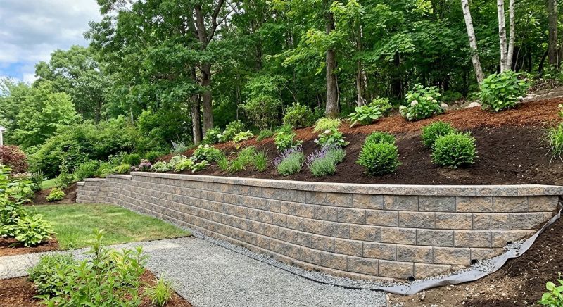 Retaining Wall Installation in Marin County, CA