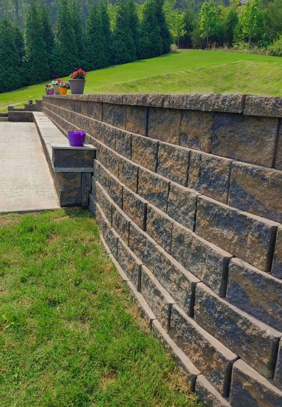 Completed Retaining Wall