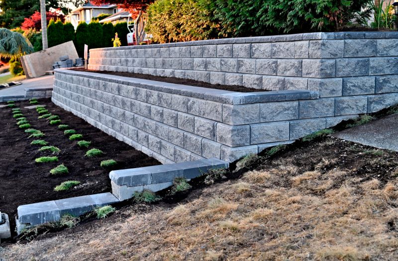 Multiple Retaining Wall Styles